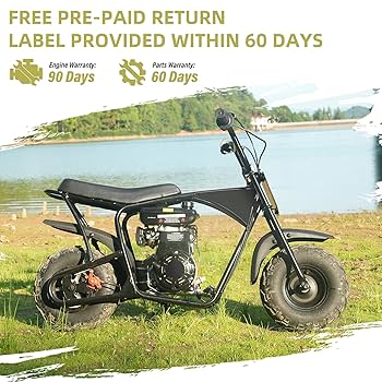 m.y.t★ Oryxearth 105CC 4-Stroke Mini Dirt Bike for Kids, Gas